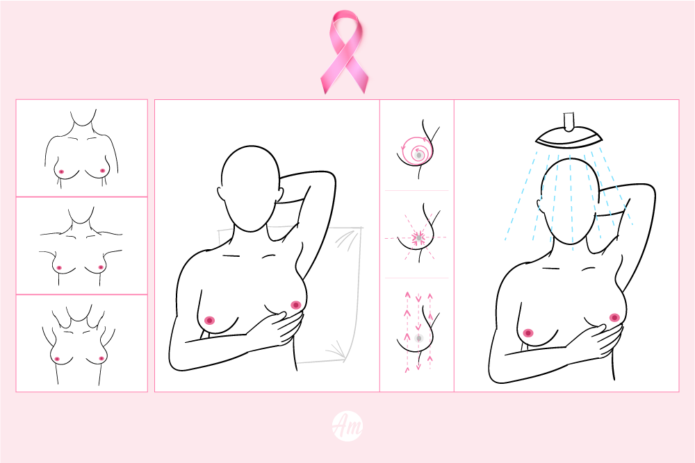 O autoexame é o primeiro passo da prevenção ao câncer de mama